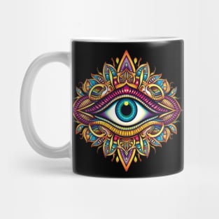 Evil Eye Mandala Vibe Mug